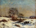 landscape under snow upper norwood 1871 Camille Pissarro